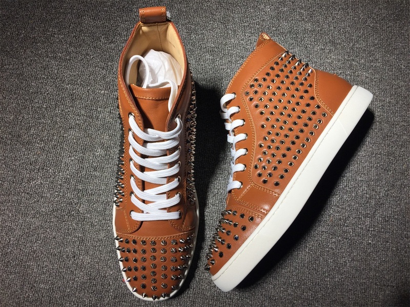 Christian Louboutin High Top Flats Men Sneakers