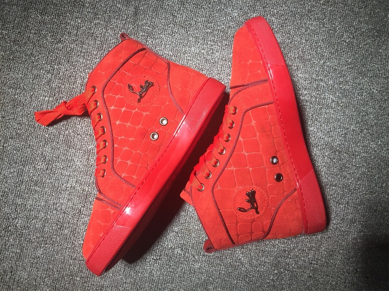 Christian Louboutin High Top Flats Men Sneakers