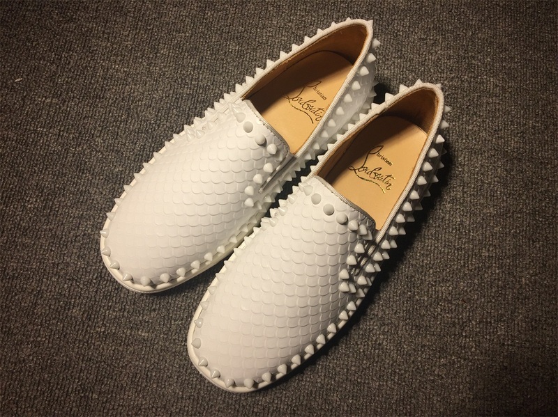 Louboutin For Man Sneakers Christian Louboutin Flat Boat Shoes