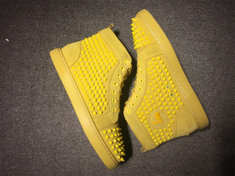 Christian Louboutin High Top Flats Men Sneakers