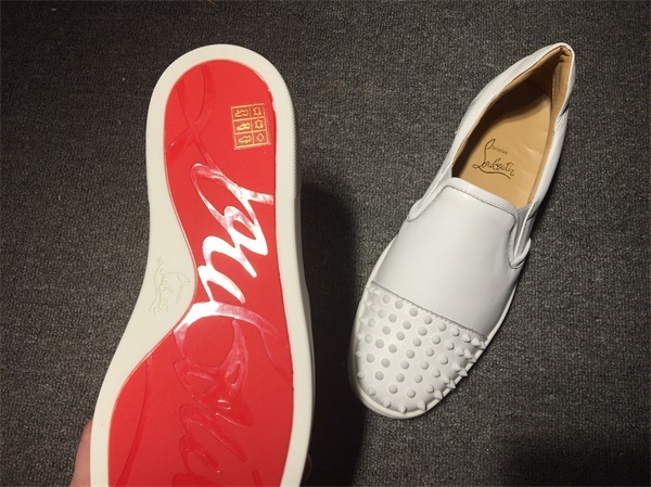 Louboutin For Man Sneakers Christian Louboutin Flat Boat Shoes