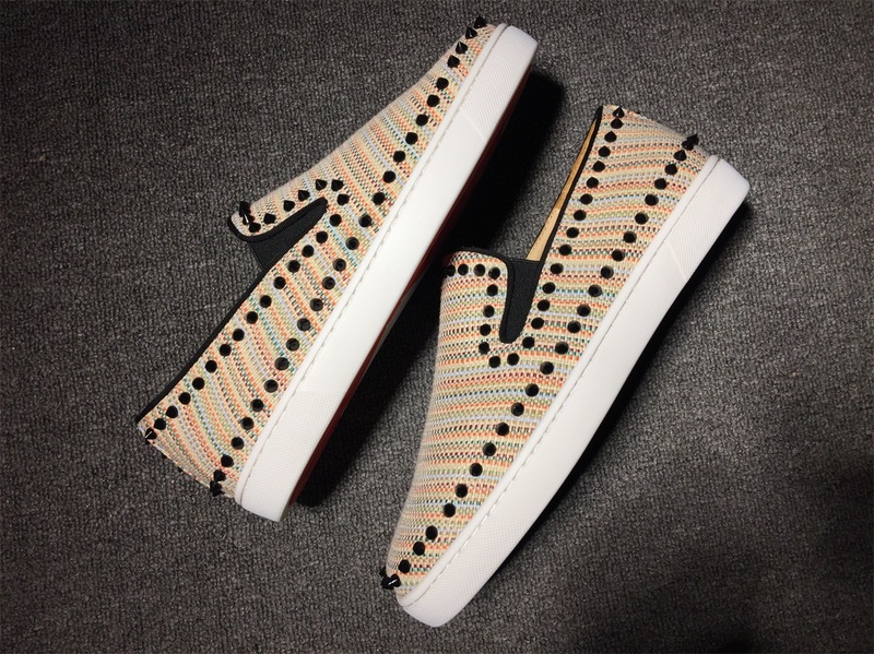 Louboutin For Man Sneakers Christian Louboutin Flat Boat Shoes