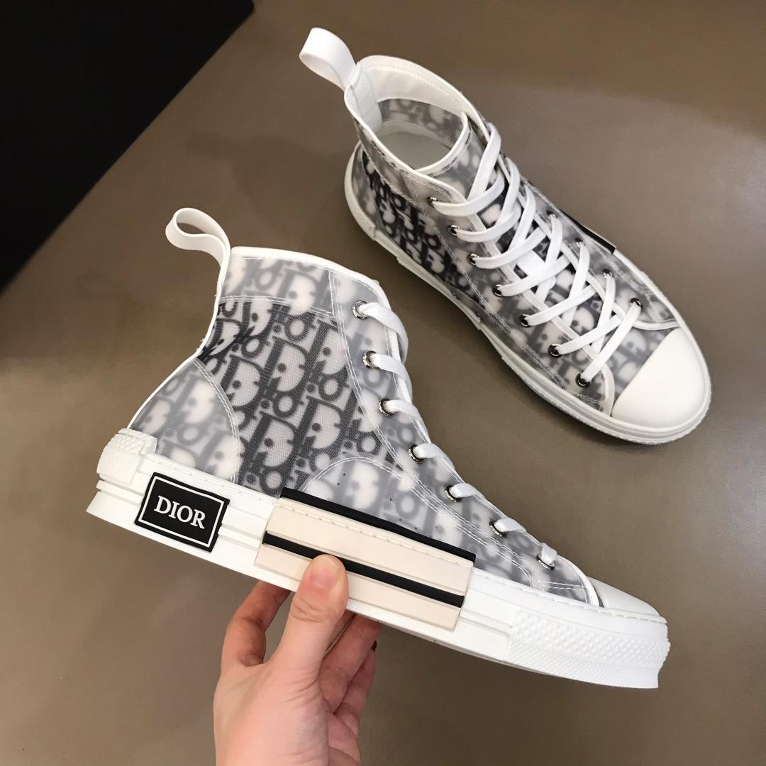 Dior shoes DIORESSENTIALS B23 High-Top Sneakers in Dior Oblique