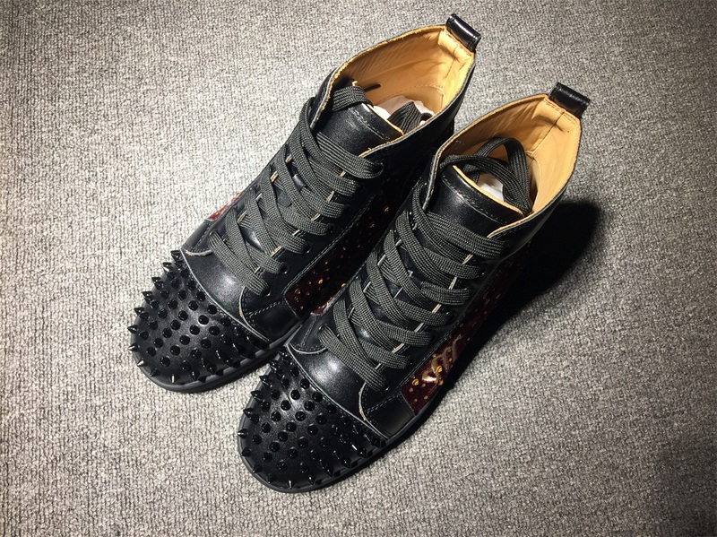 Christian Louboutin High Top Flats Men Sneakers
