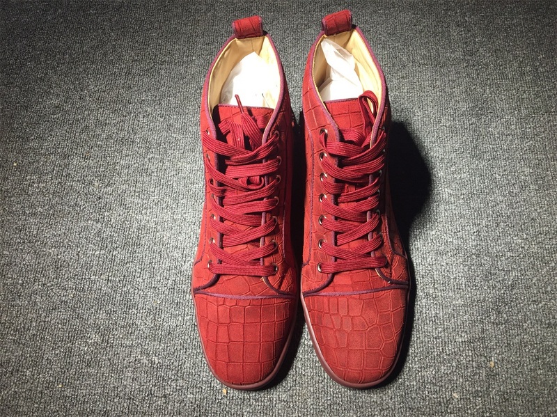 Christian Louboutin High Top Flats Men Sneakers