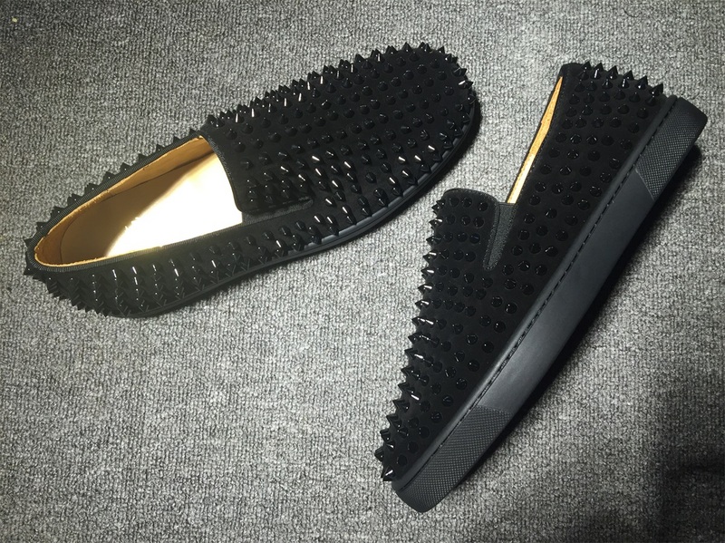Louboutin For Man Sneakers Christian Louboutin Flat Boat Shoes