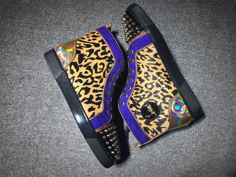 Christian Louboutin High Top Flats Men Sneakers