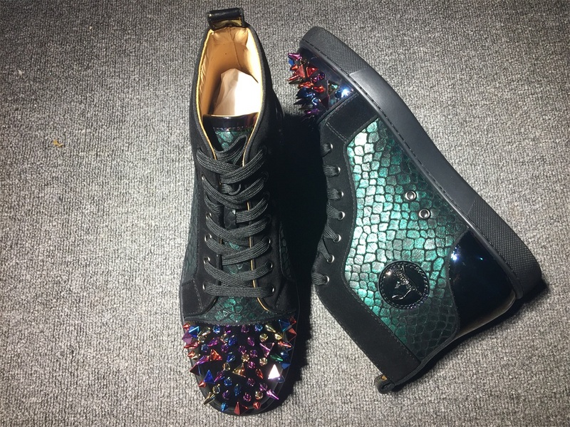 Christian Louboutin High Top Flats Men Sneakers