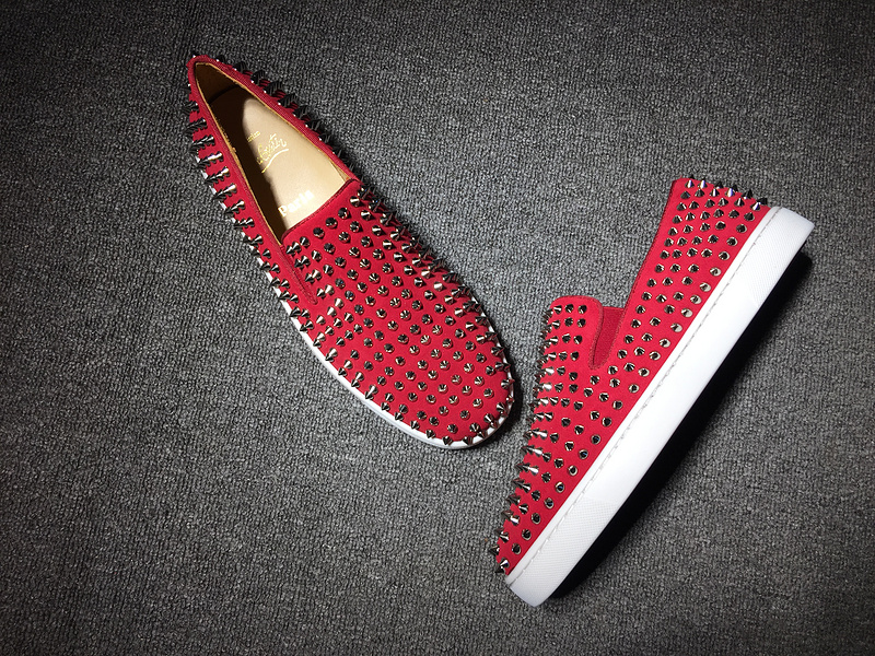 Louboutin For Man Sneakers Christian Louboutin Flat Boat Shoes