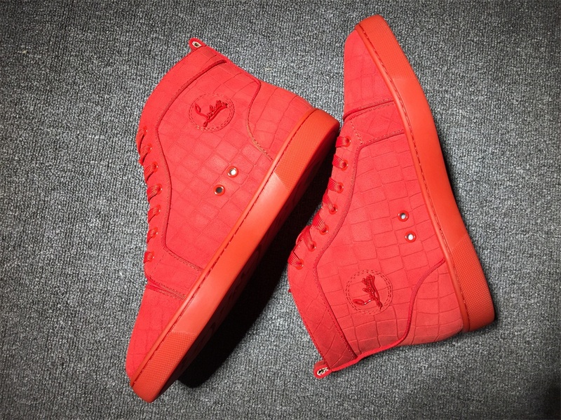 Christian Louboutin High Top Flats Men Sneakers
