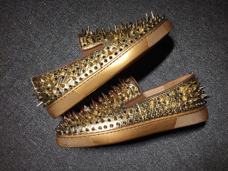 Louboutin For Man Sneakers Christian Louboutin Flat Boat Shoes