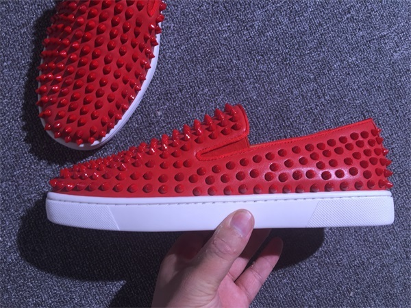 Louboutin For Man Sneakers Christian Louboutin Flat Boat Shoes