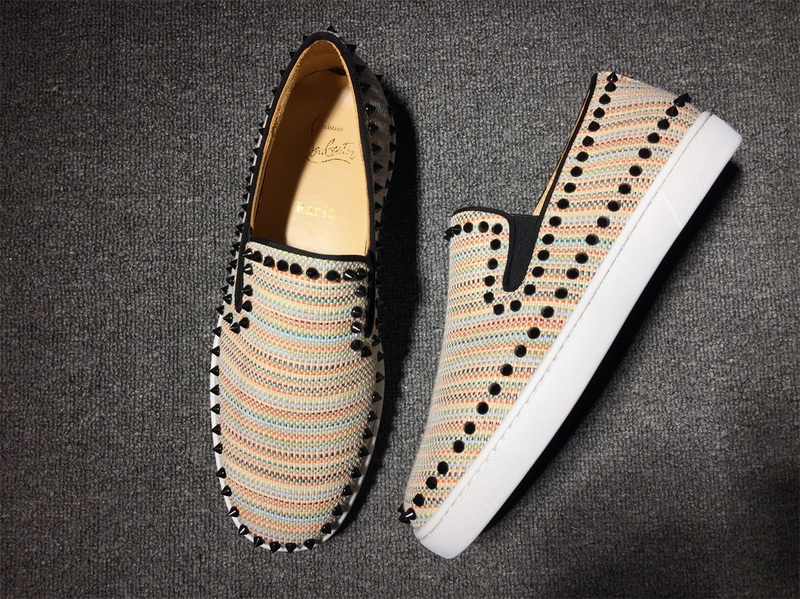 Louboutin For Man Sneakers Christian Louboutin Flat Boat Shoes