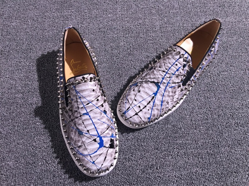 Louboutin For Man Sneakers Christian Louboutin Flat Boat Shoes