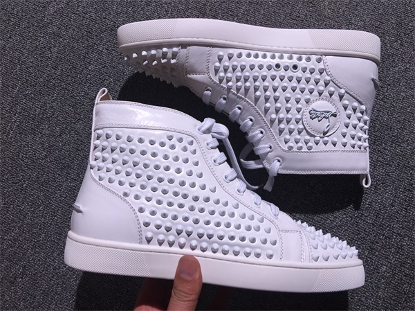 Christian Louboutin With Spikes Men Shoes