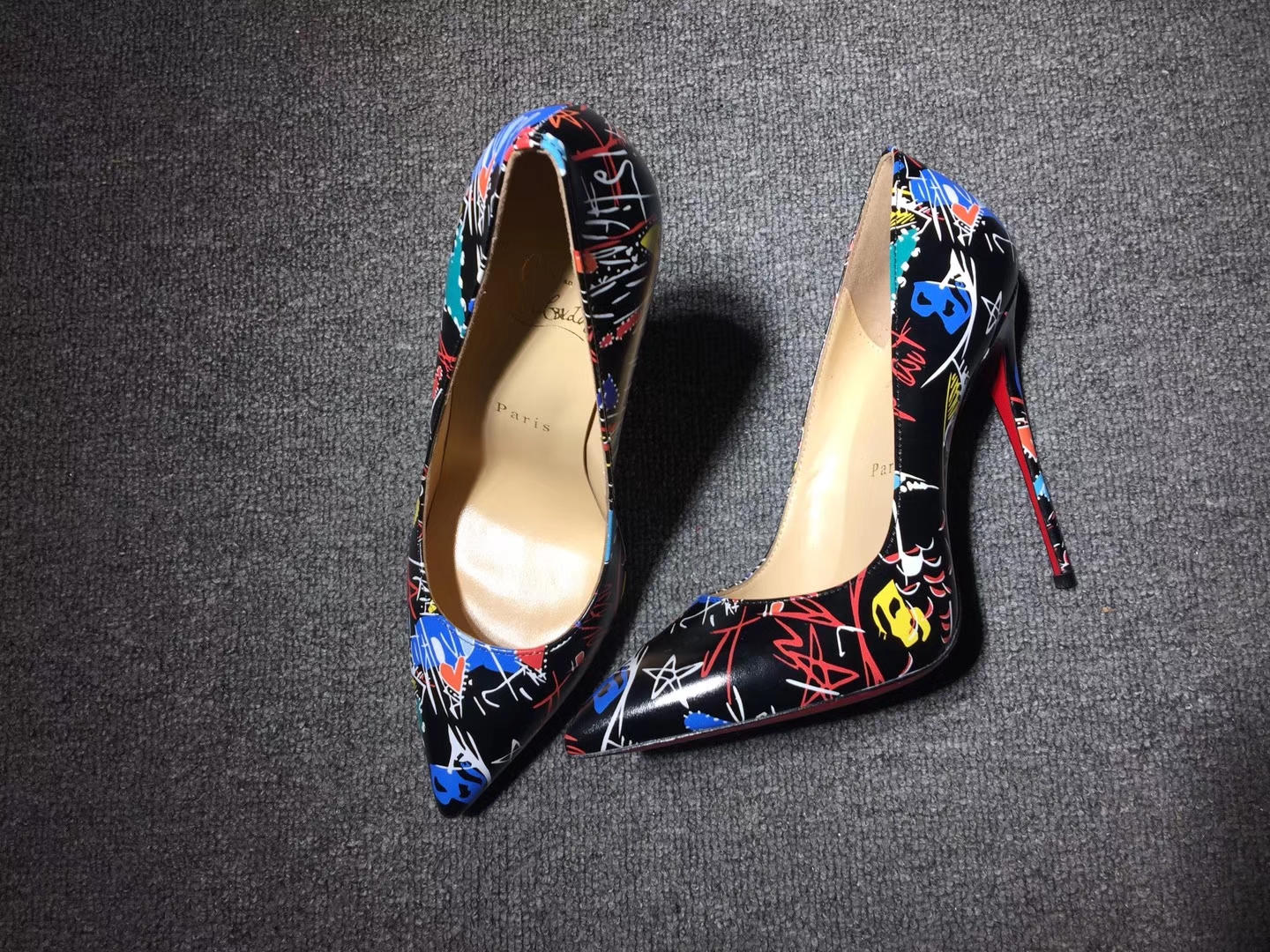 Christian Louboutin Women Heel Shoes So Kate Leather Shoes