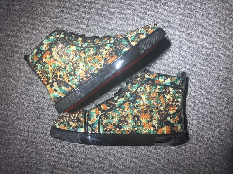 Christian Louboutin High Top Flats Men Sneakers