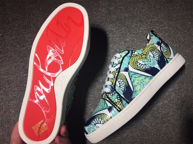 Christian Louboutin Sneaker Low Top Junior Men Shoes