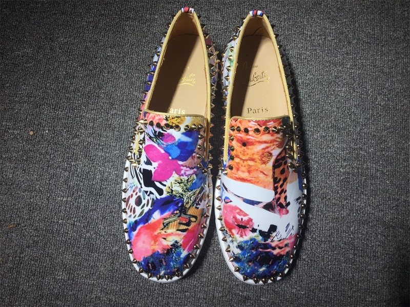 Louboutin For Man Sneakers Christian Louboutin Flat Boat Shoes