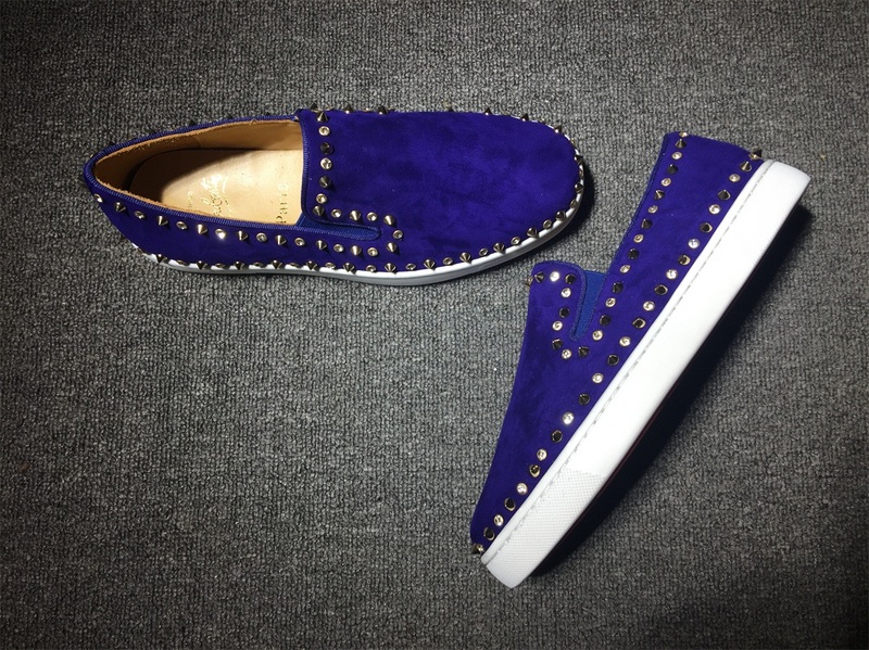 Louboutin For Man Sneakers Christian Louboutin Flat Boat Shoes