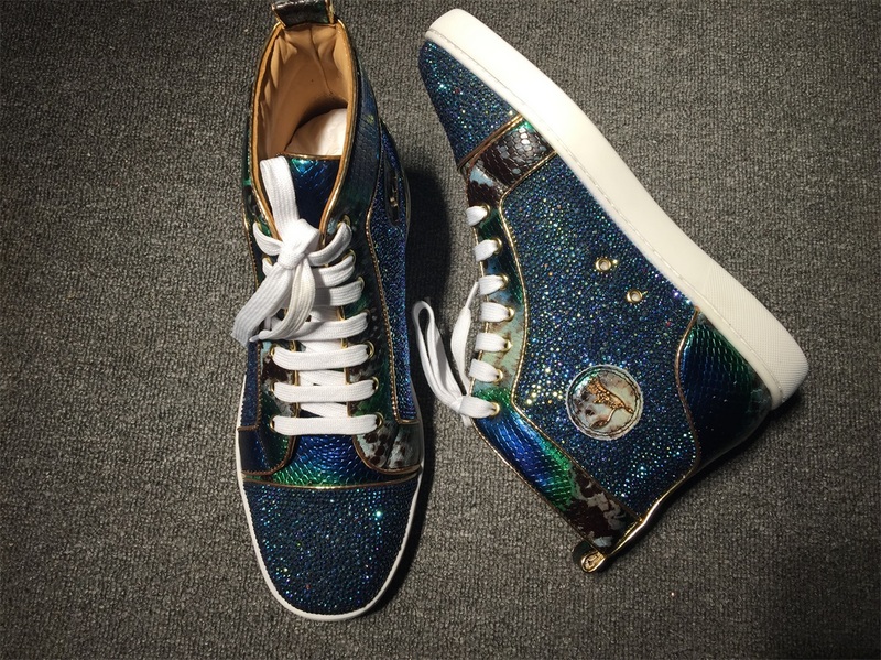 Christian Louboutin High Top Flats Men Sneakers
