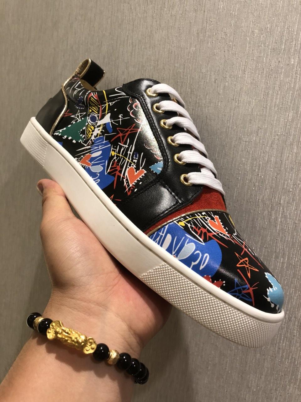 Christian Louboutin Sneaker Low Top Junior Men Shoes