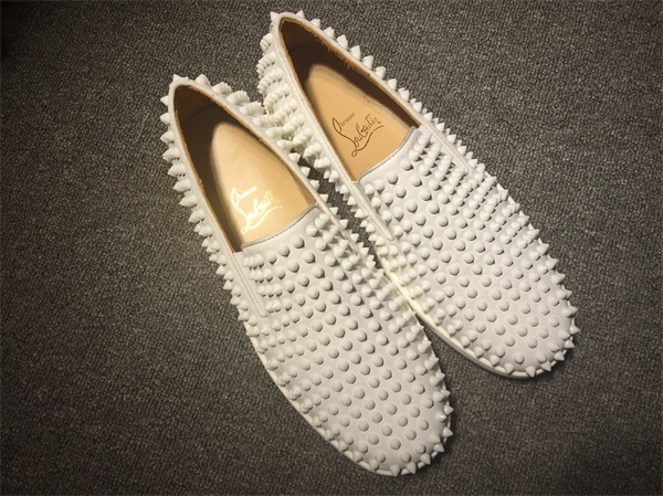 Louboutin For Man Sneakers Christian Louboutin Flat Boat Shoes