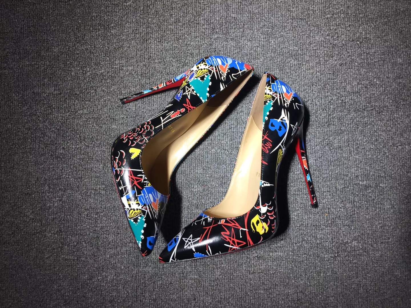 Christian Louboutin Women Heel Shoes So Kate Leather Shoes