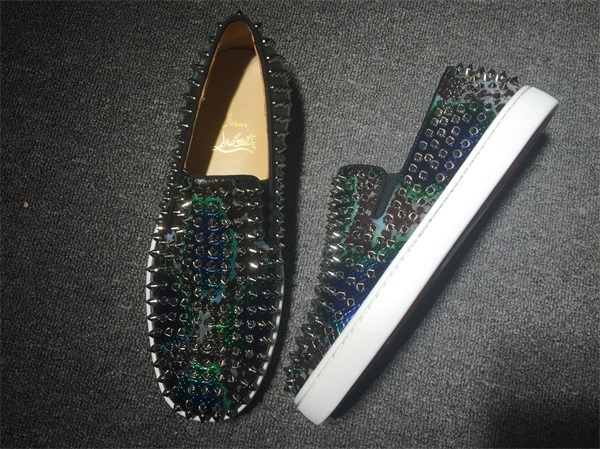 Louboutin For Man Sneakers Christian Louboutin Flat Boat Shoes