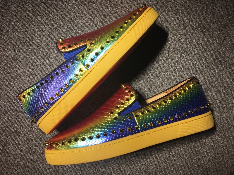 Louboutin For Man Sneakers Christian Louboutin Flat Boat Shoes