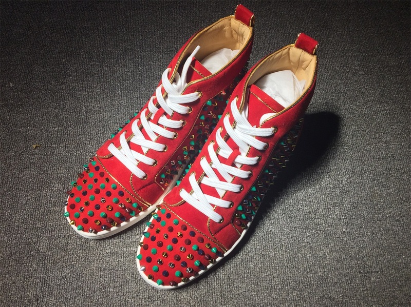 Christian Louboutin High Top Flats Men Sneakers