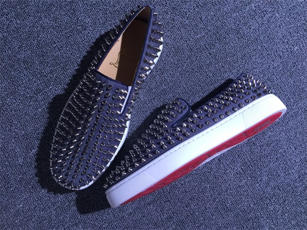 Louboutin For Man Sneakers Christian Louboutin Flat Boat Shoes