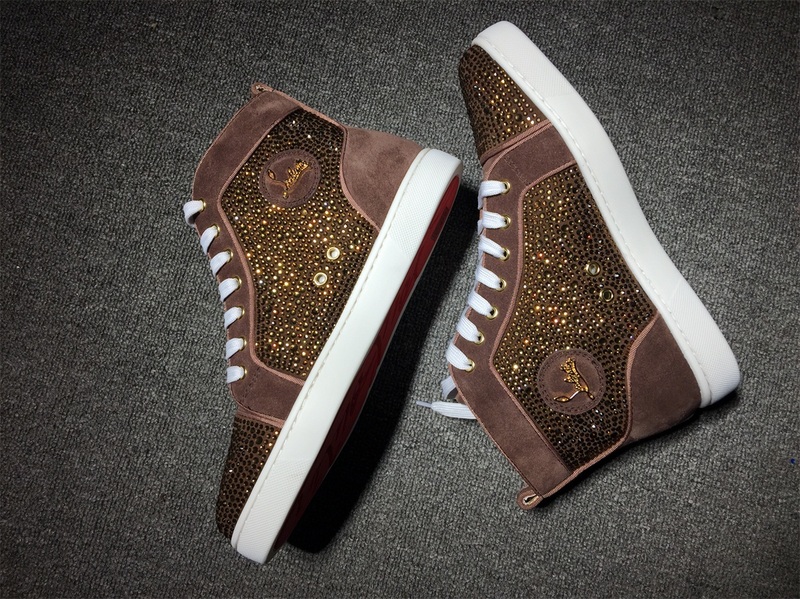 Christian Louboutin High Top Flats Men Sneakers