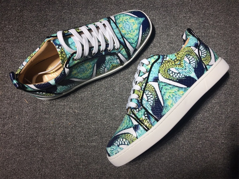 Christian Louboutin Sneaker Low Top Junior Men Shoes