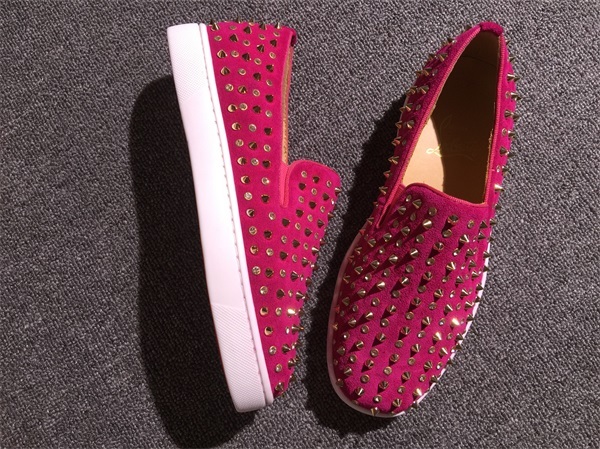 Louboutin For Man Sneakers Christian Louboutin Flat Boat Shoes