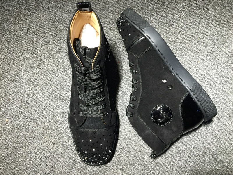 Christian Louboutin High Top Flats Men Sneakers