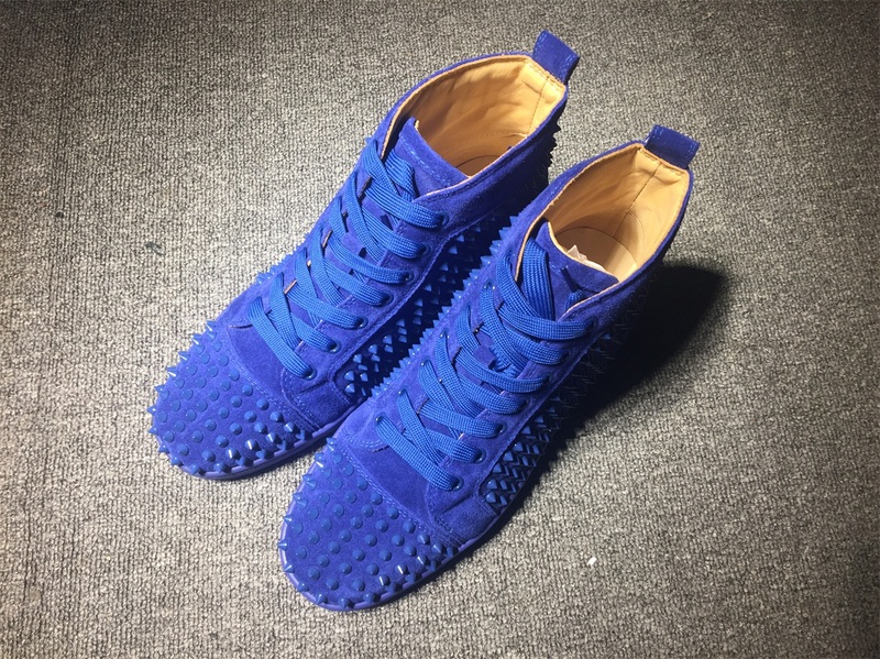 Christian Louboutin High Top Flats Men Sneakers