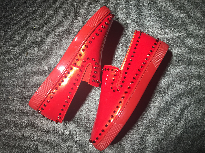Louboutin For Man Sneakers Christian Louboutin Flat Boat Shoes