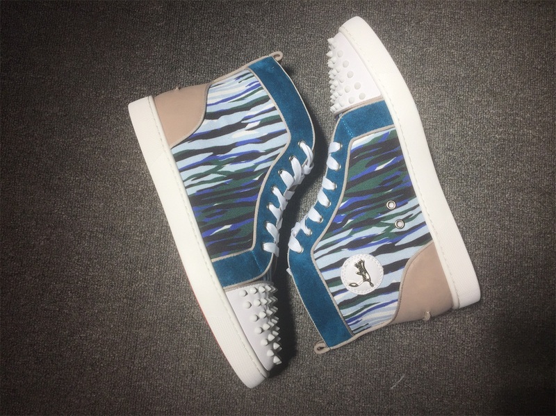 Christian Louboutin High Top Flats Men Sneakers