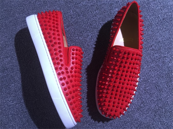 Louboutin For Man Sneakers Christian Louboutin Flat Boat Shoes