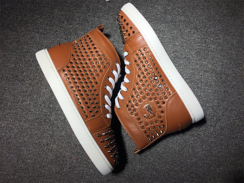Christian Louboutin High Top Flats Men Sneakers