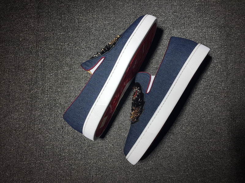 Louboutin For Man Sneakers Christian Louboutin Flat Boat Shoes