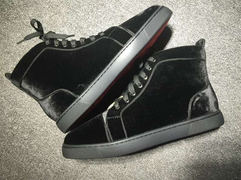 Christian Louboutin High Top Flats Men Sneakers