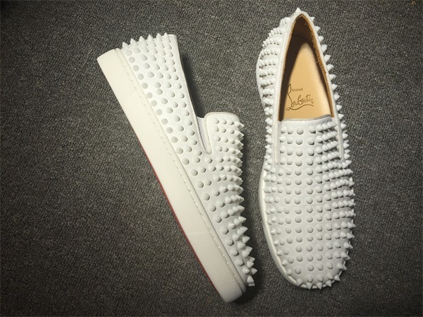 Louboutin For Man Sneakers Christian Louboutin Flat Boat Shoes