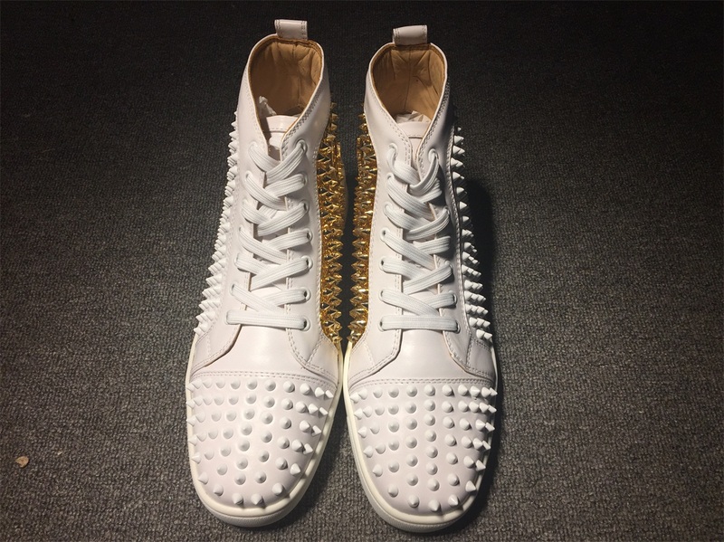 Christian Louboutin High Top Flats Men Sneakers