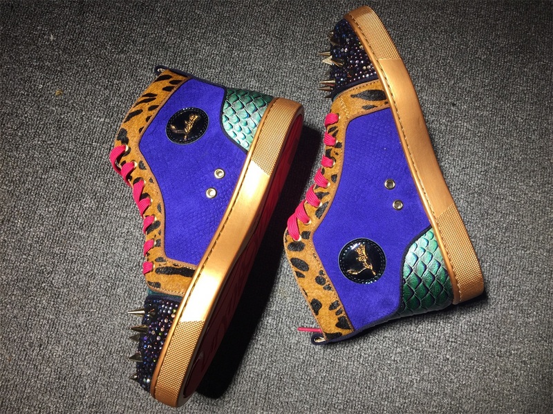 Christian Louboutin High Top Flats Men Sneakers