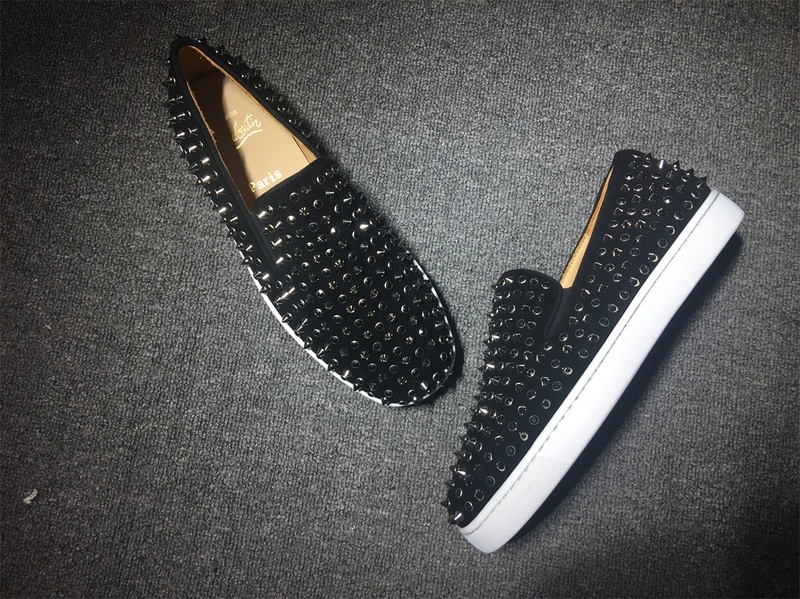 Louboutin For Man Sneakers Christian Louboutin Flat Boat Shoes