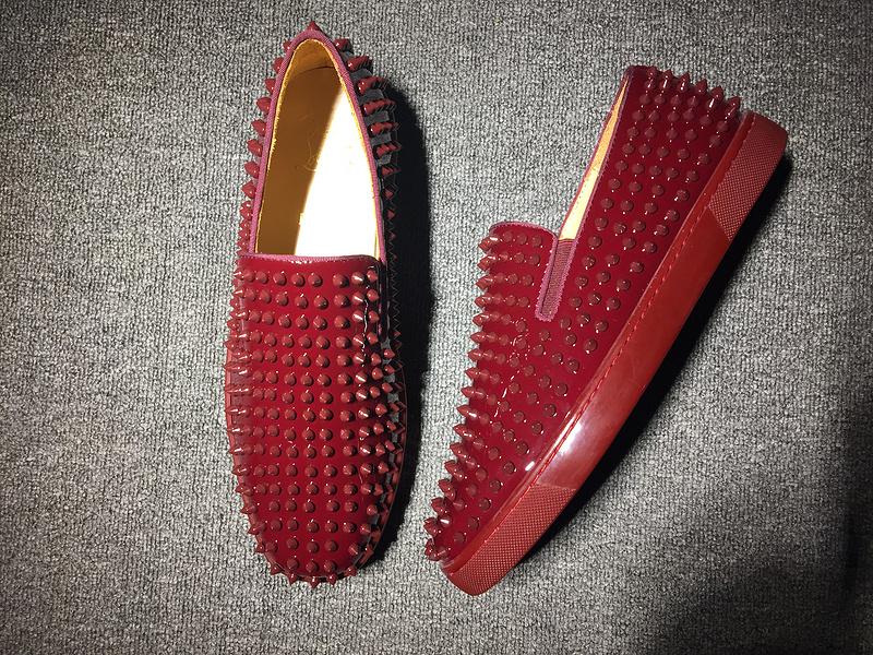 Louboutin For Man Sneakers Christian Louboutin Flat Boat Shoes