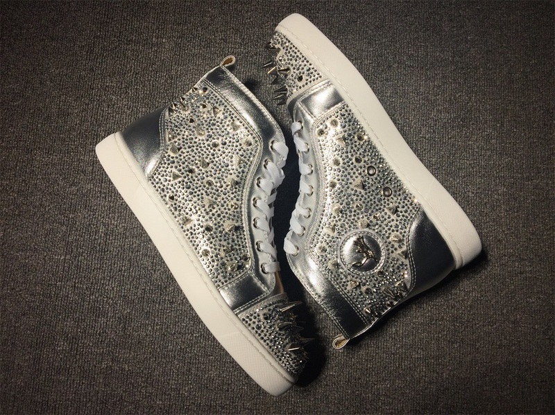 Christian Louboutin High Top Flats Men Sneakers