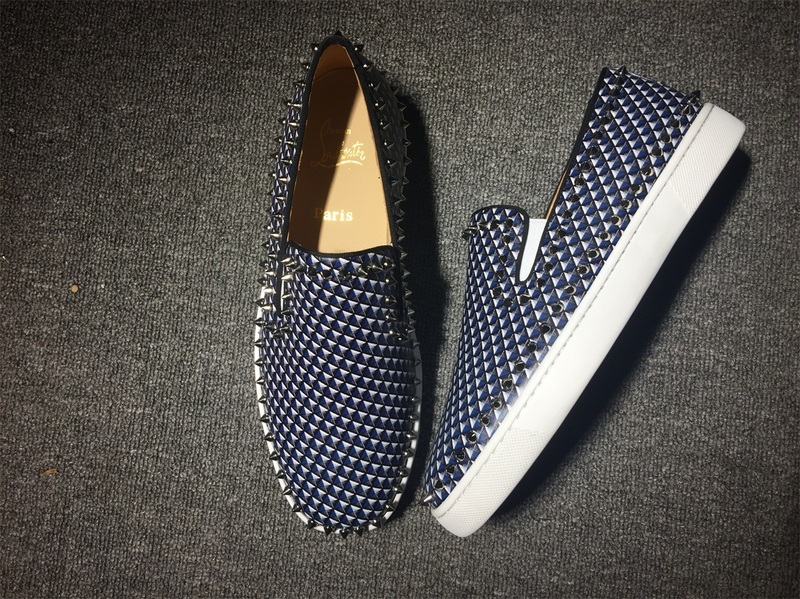 Louboutin For Man Sneakers Christian Louboutin Flat Boat Shoes